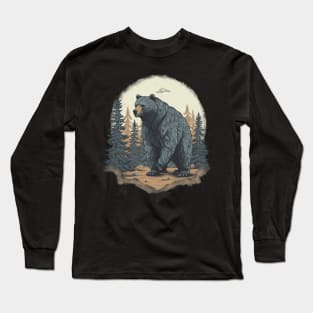 Forest bear Long Sleeve T-Shirt